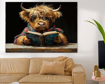 Highland Cow cow Scottish Cattle Scottish Highlander Highland cattle by Niklas Maximilian