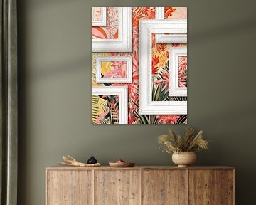 Floral Wall Decor van Marja van den Hurk