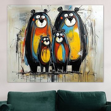 Bears by Eye catching paintings