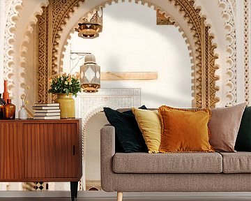 Mausoleum of Moulay Ismail in Meknes, Morocco by Melissa Peltenburg