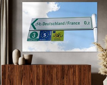 Bike lanes at the border