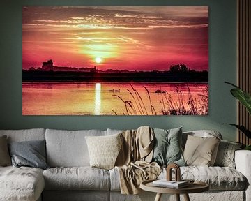 IJssel Zonsondergang