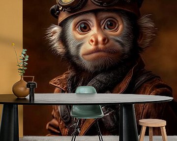 Steampunk Aap van Harry Hadders Design