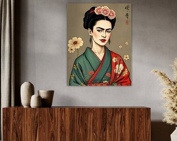 Frida Japanse kunst 5 van MIROKKU