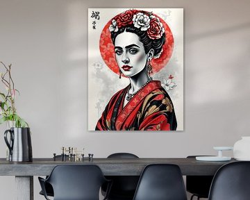 Frida Japanse kunst 10 van MIROKKU