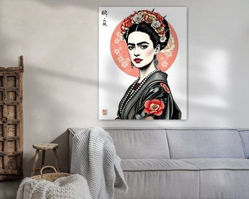 Frida Japanse kunst 3 van MIROKKU