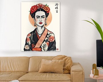 Frida Japanse kunst 5 van MIROKKU