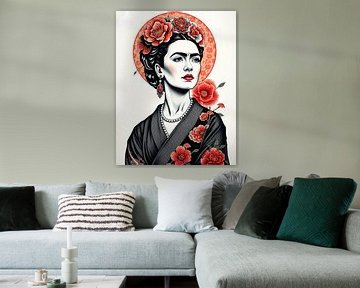 Frida Japanse kunst 6 van MIROKKU