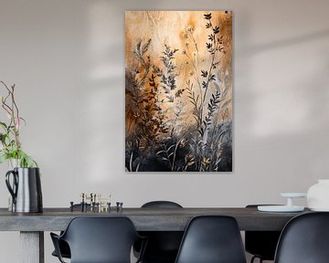 Botanische silhouetten in zachte kleuren van Art & Soul Creations