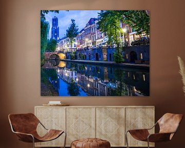 Alter Kanal und Dom von Utrecht. von Kaj Hendriks