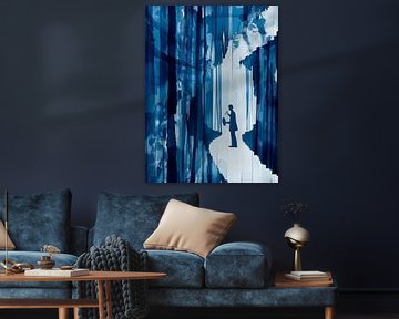 'The Man In Blue' by TOAN TRAN