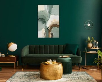 Motif abstrait aux couleurs douces