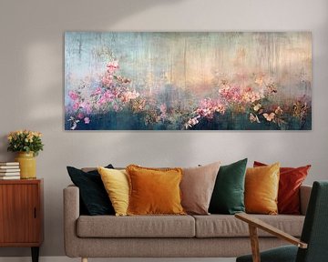 Blossom Serenity van Abstract Schilderij