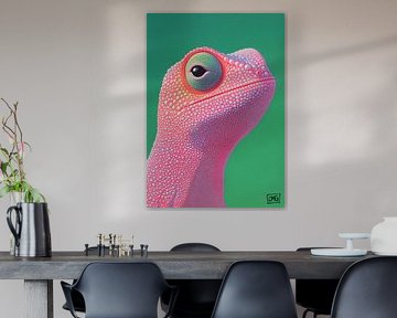 Gecko van OMG Art