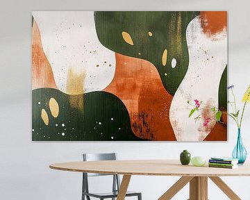 Abstract shapes and colours harmony by Imperial Art House