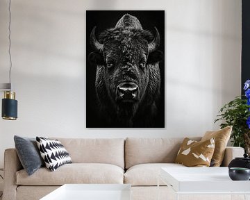 Bison by Poster Art Shop