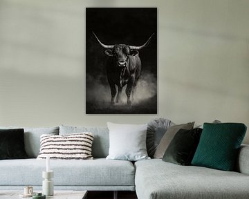 Bull by Poster Art Shop