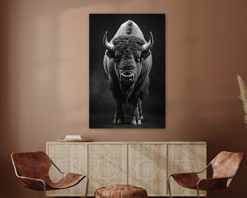 Bison by Poster Art Shop