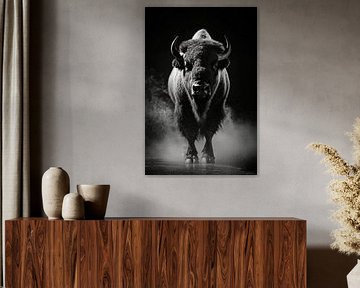 Bison by Poster Art Shop