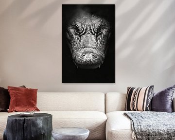 Krokodil van Poster Art Shop