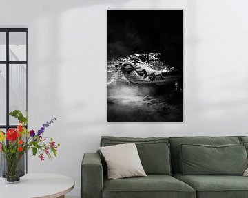 Krokodil van Poster Art Shop