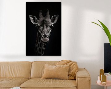 Giraffe van Poster Art Shop