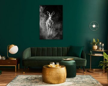 Kangaroo by Poster Art Shop