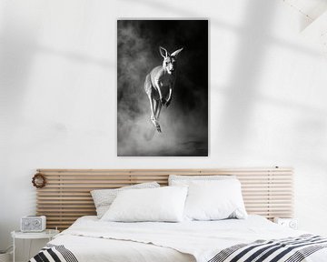 Kangaroo by Poster Art Shop