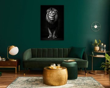 Lion sur Poster Art Shop