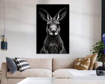 Kangaroo by Poster Art Shop