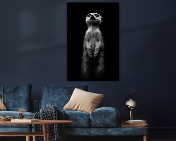 Stokstaartje van Poster Art Shop