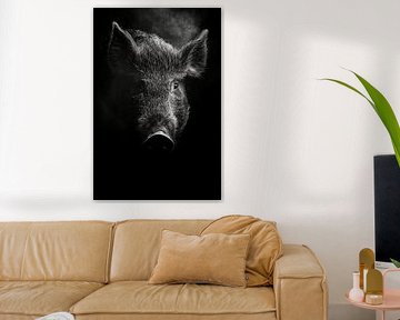 Wildschwein von Poster Art Shop