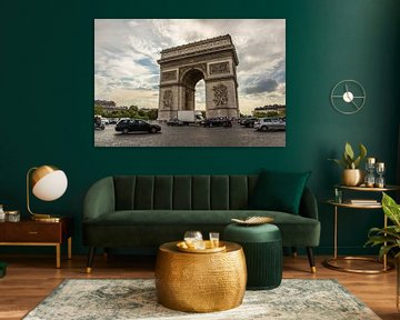 Arc de Triomphe, Paris by Melvin Erné