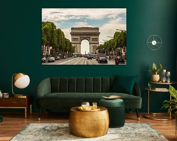 Arc de Triomphe, Paris by Melvin Erné