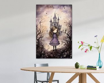 Princess in her castle by haroulita