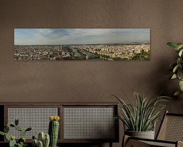 Top panoramic view of the Seine von Melvin Erné