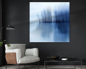 Blauw riet