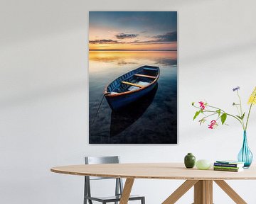 Blue boat