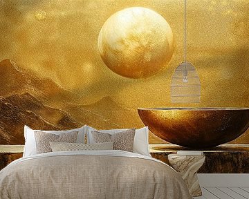 Golden Solitude by Art Whims