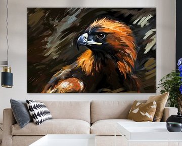 Gouden Arend in Landschap