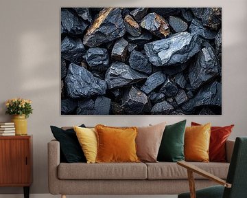 Abstract brick pile