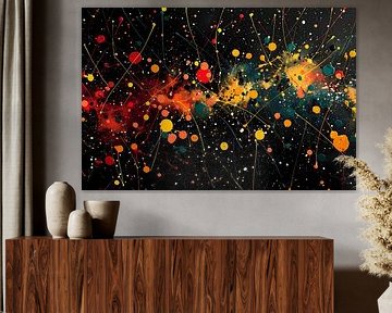 Abstract Sterrenhemel