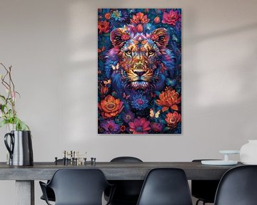 Zonnebloemen à la Van Gogh van Art & Soul Creations