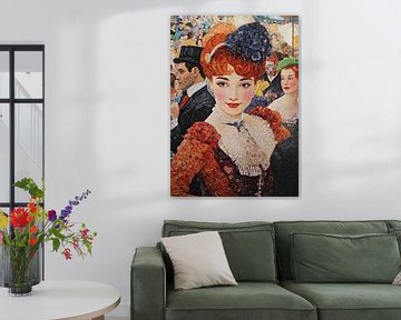Elegante Vrouw van Blikvanger Schilderijen
