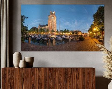 Panorama Maartensgat Dordrecht van Jan Koppelaar