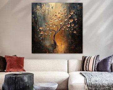 Amber Twilight Garden van Kunst Kriebels