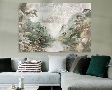 Plantkunde in het regenwoud van Thailand van Mad Dog Art