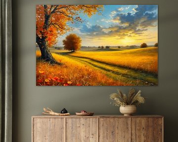 Nederlands landschap expressionistme van The Photo Artist