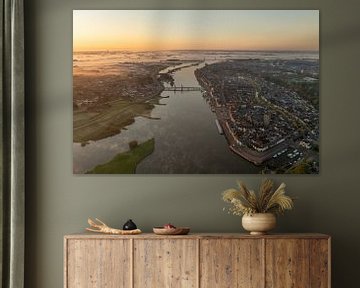 Kampen from the air