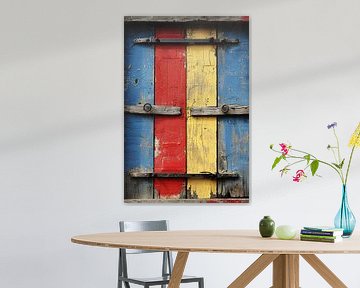 Abstract Kleurrijk Deur van Art & Soul Creations